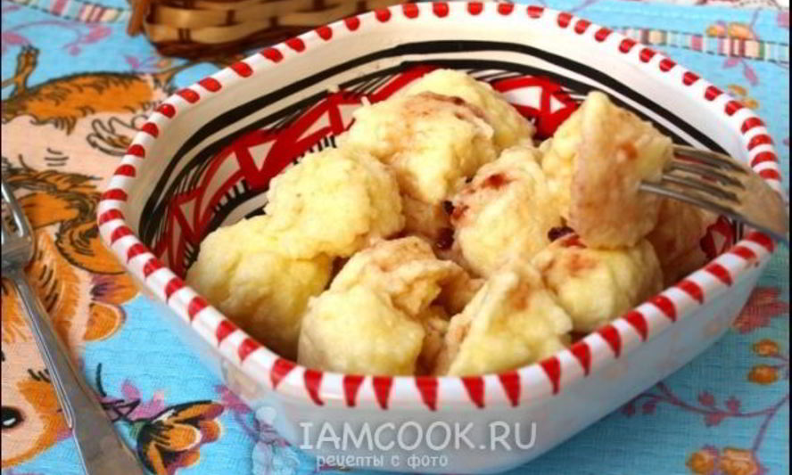 Рецепт творожных ленивых вареников с манкой