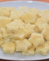 Творожные ленивые вареники Звездочки