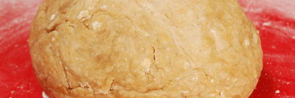 вареники из ржаного теста с творогом и черемшой