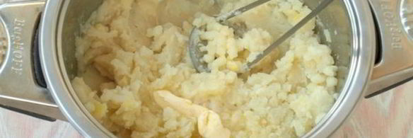 вареники из теста на кефире с картошкой и грибами