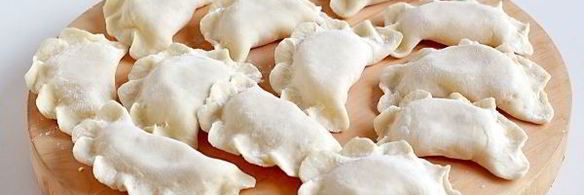 вареники на кислом молоке с картошкой и луком