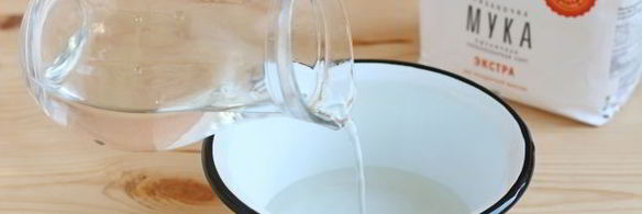 вареники на воде со свежей малиной