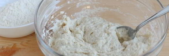 вареники на воде со свежей малиной