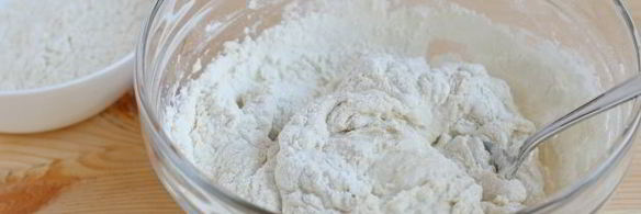 вареники на воде со свежей малиной