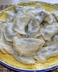 Вареники с черникой