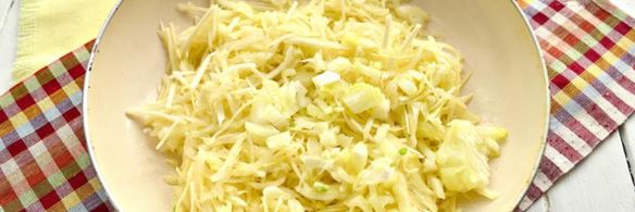 вареники с капустой и зеленью