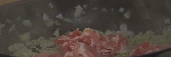 вареники с картофелем, беконом и укропом