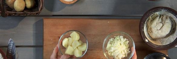 вареники с картофелем