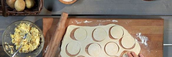 вареники с картофелем