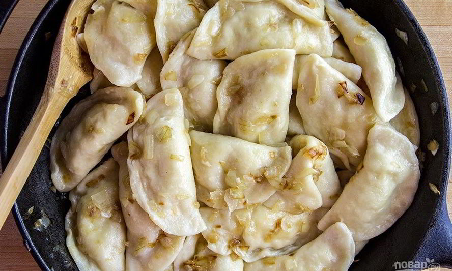 Рецепт вареников с картошкой и квашеной капустой