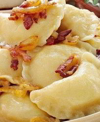 Вареники с картошкой и луком