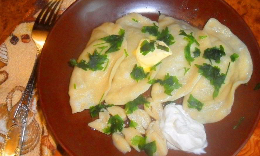 Рецепт вареников с картошкой и печенью