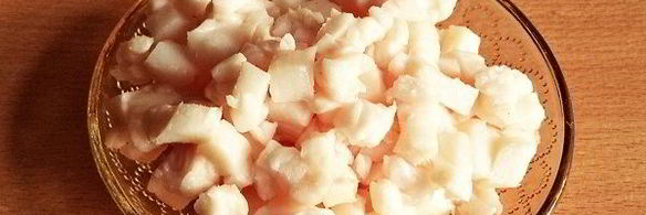 вареники с картошкой и салом