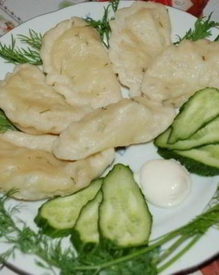 Вареники с картошкой