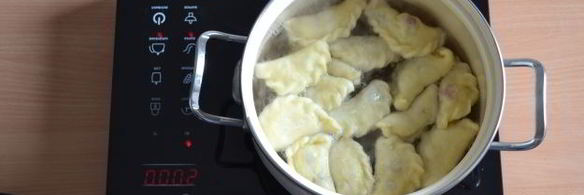 вареники с клубникой на кефире