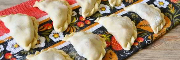 вареники с клубникой на воде