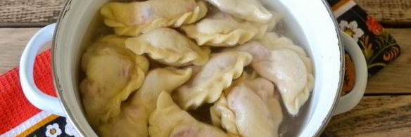 вареники с клубникой на воде