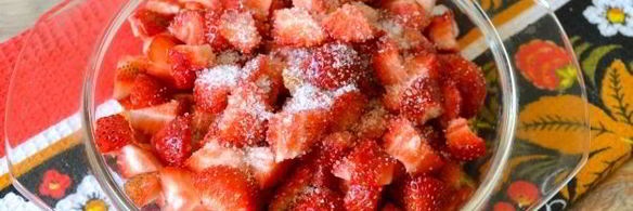 вареники с клубникой на воде