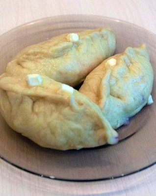 Вареники с клубникой