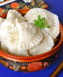 Вареники с курицей