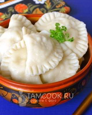 Вареники с курицей