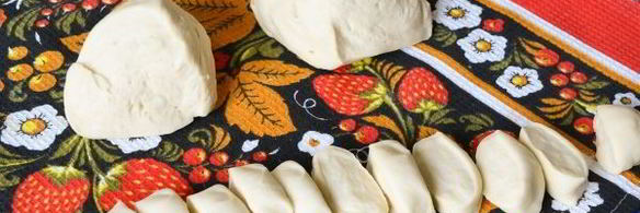 вареники с курицей