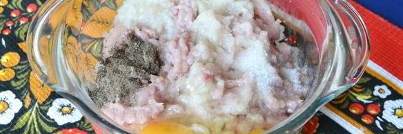 вареники с курицей