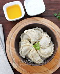 Вареники с квашеной капустой и фаршем