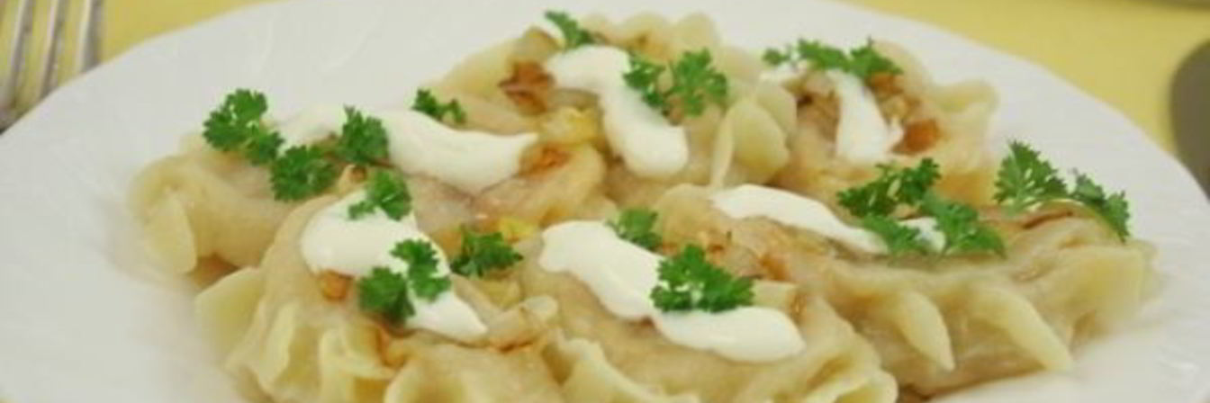 Вареники с квашеной капустой на молоке