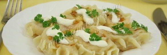 вареники с квашеной капустой на молоке