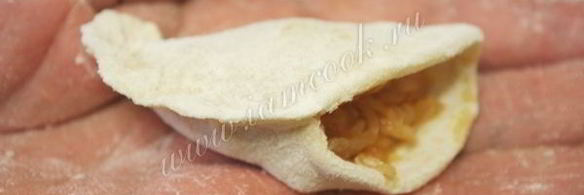 вареники с квашеной капустой на молоке