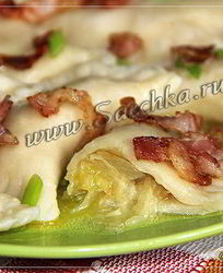 Вареники с квашеной капустой