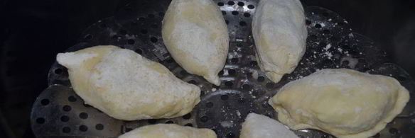 вареники с лесными ягодами