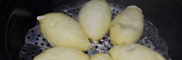 вареники с лесными ягодами