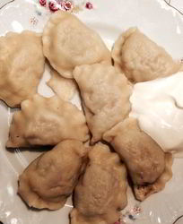 Вареники с мясом