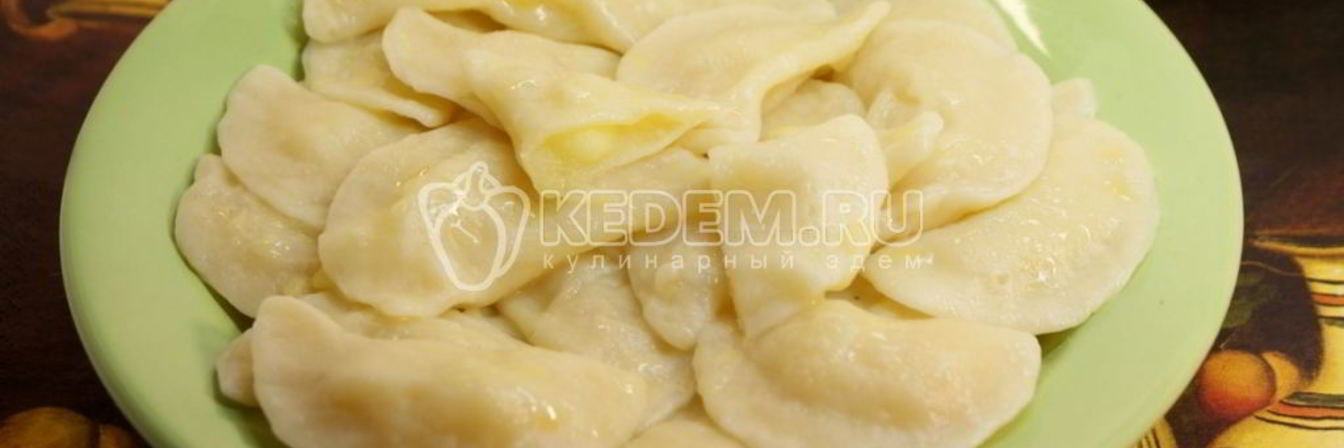 Вареники с нежным картофелем