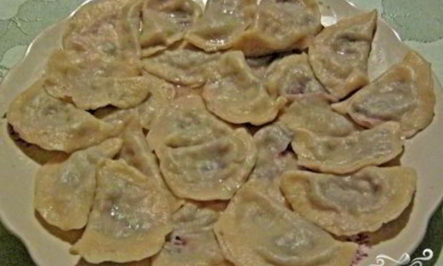 Рецепт вареников с пасленом