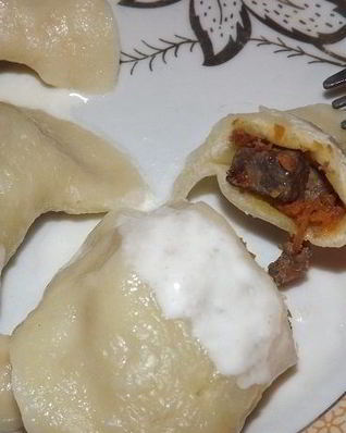 Вареники с печенью