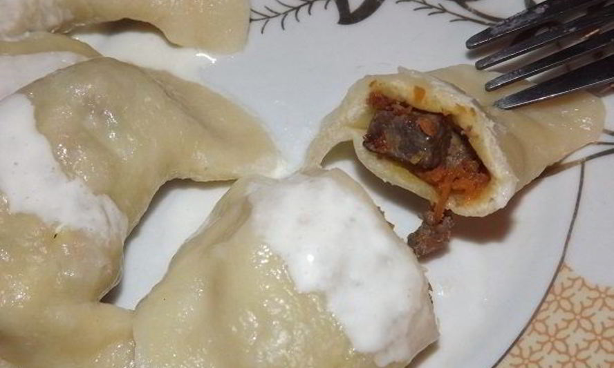 Рецепт вареников с печенью