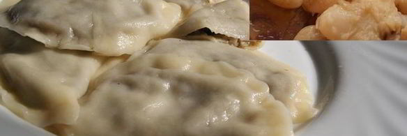 вареники с постными начинками