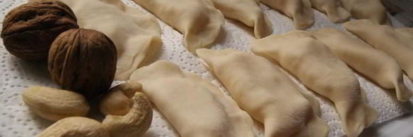 вареники с постными начинками