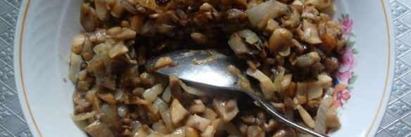 вареники с шампиньонами