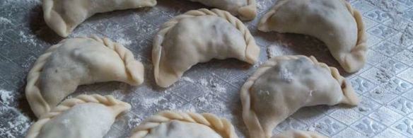 вареники с шампиньонами