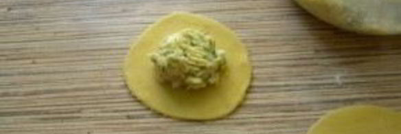 вареники с сыром и зеленью