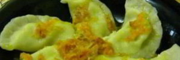 вареники с сыром и зеленью