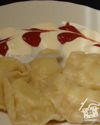 Вареники с сырым картофелем и сырно-картофельные