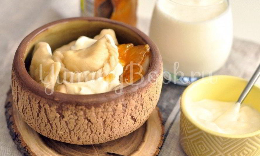 Рецепт вареников с творогом