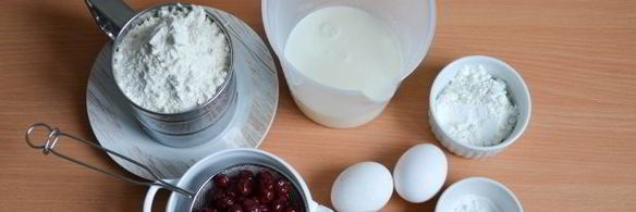 вареники с вишней на пару