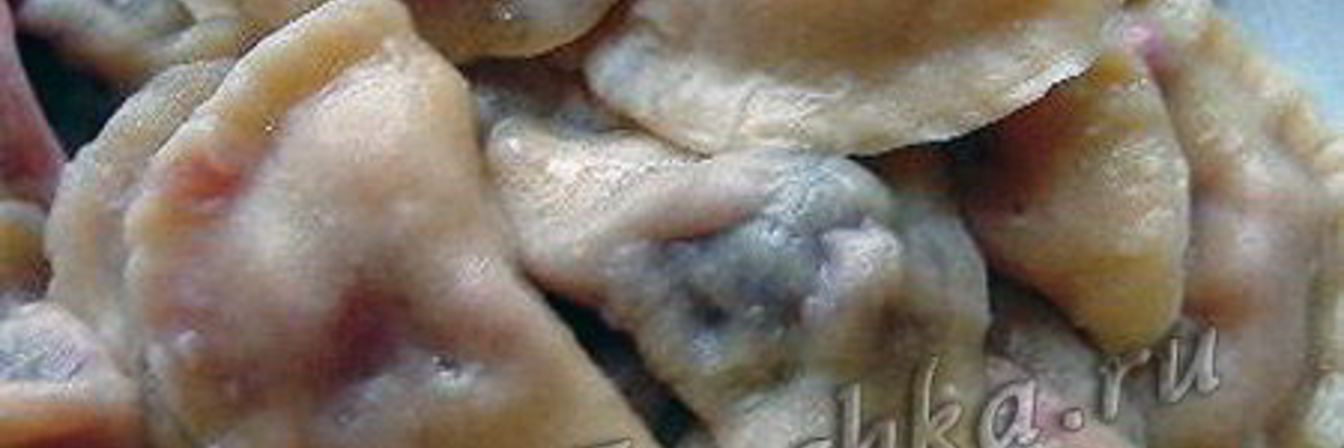 Вареники с вишней