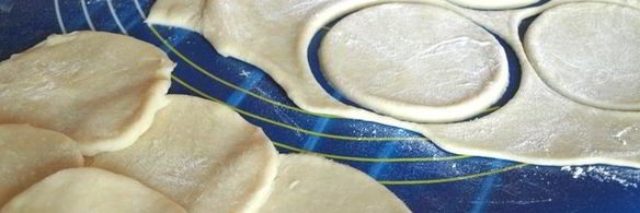 вареники с вишнями из постного заварного теста